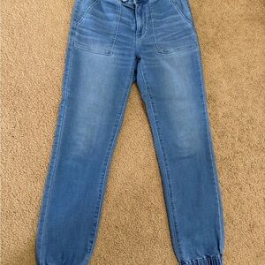 American Eagle Outfitters Light Blue Ankle Jeans